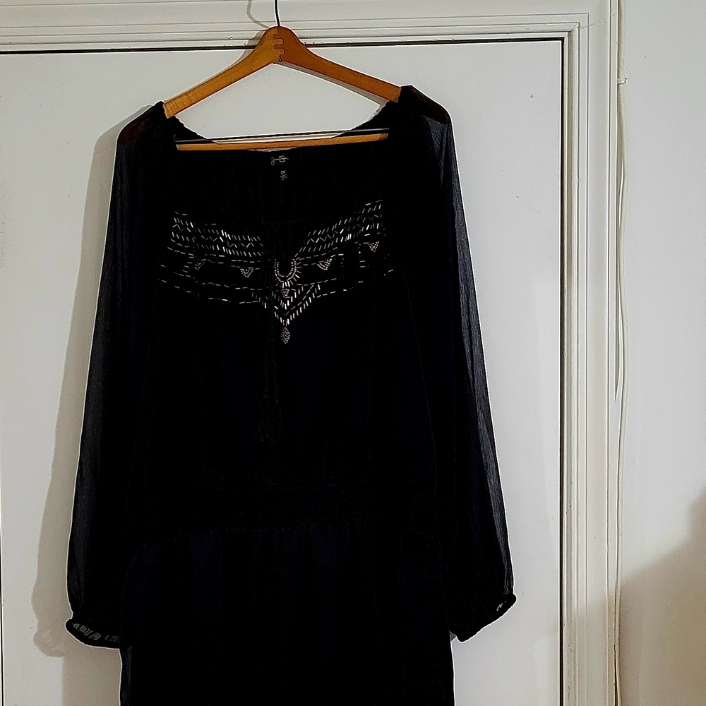 Jessica Simpson Black Above The Knee Dress